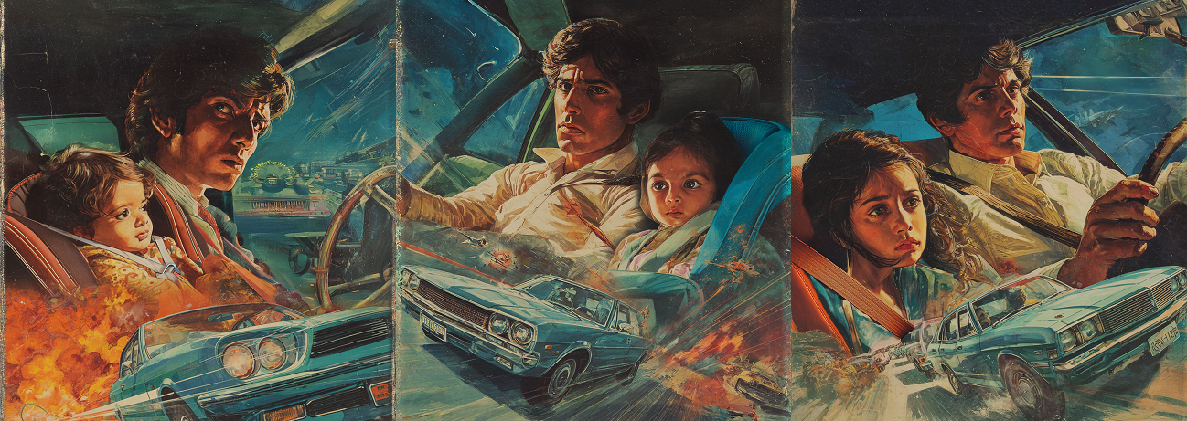 Car Safety - Keep your child safe on every journey. A parent and child travelling in a car.